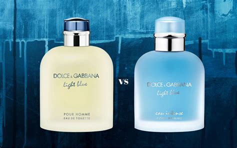 dolce gabbana light blue vs intense|dolce and gabbana light blue intense for men.